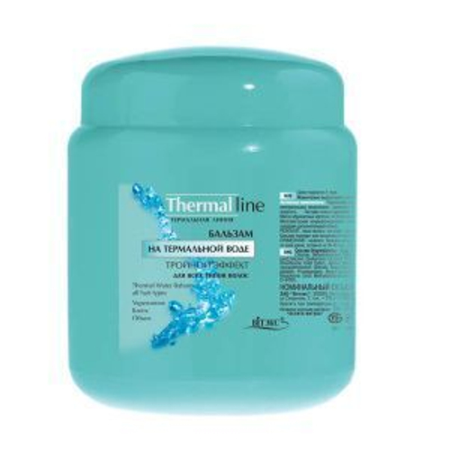 Витэкс БАЛЬЗАМ для всех типов волос на термальной воде Тройной эффект 450 мл