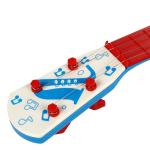 Гитара 48см, цвет синий, пакет JF188-6