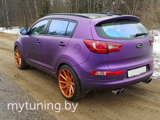 Спойлер JSW для Kia Sportage III