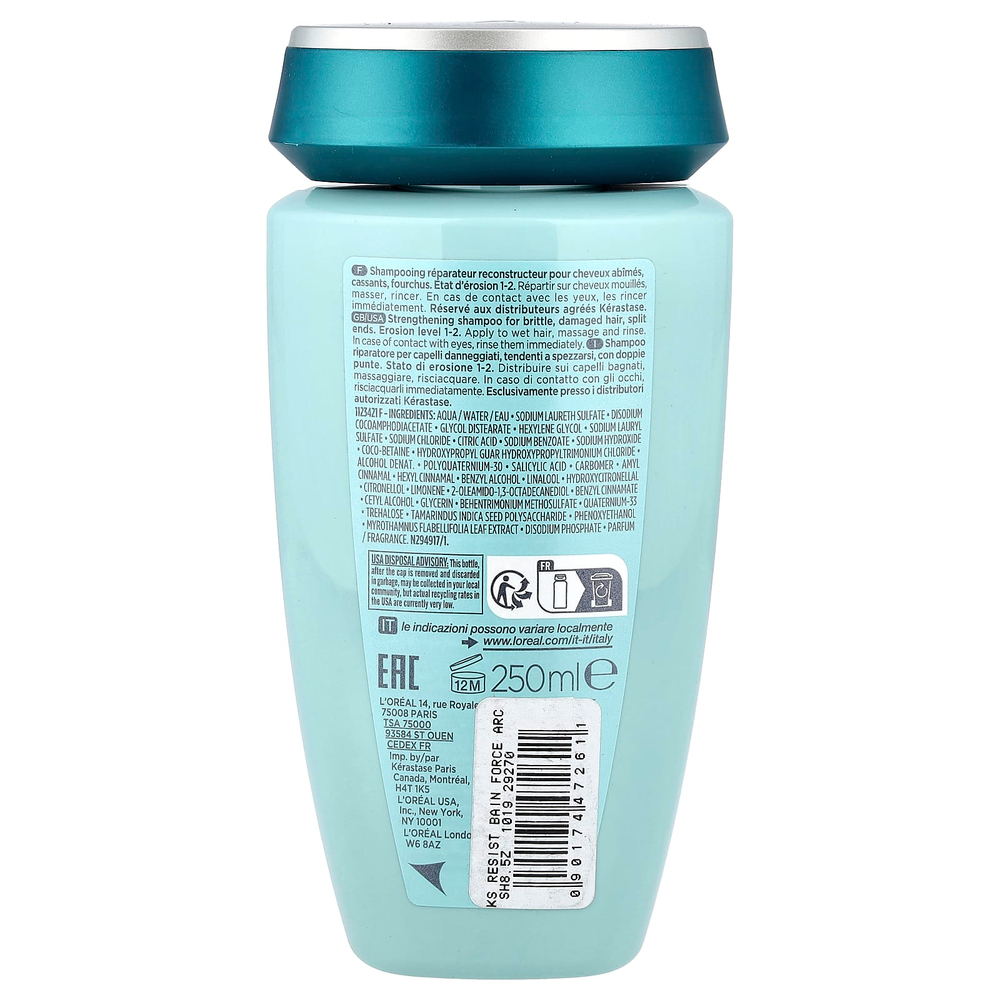 Kerastase, Resistance, укрепляющий шампунь, 250 мл (8,5 жидк. Унции)