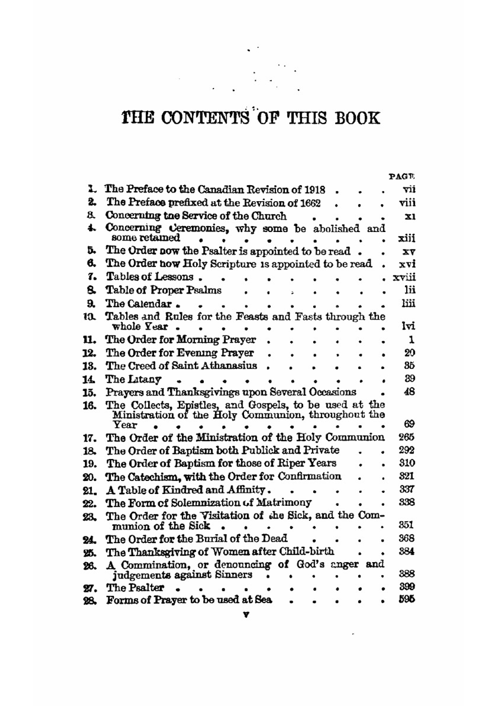 The Book of Common Prayer | Church Of England