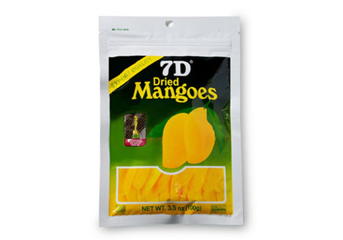 Сушеные манго 7D, 100г