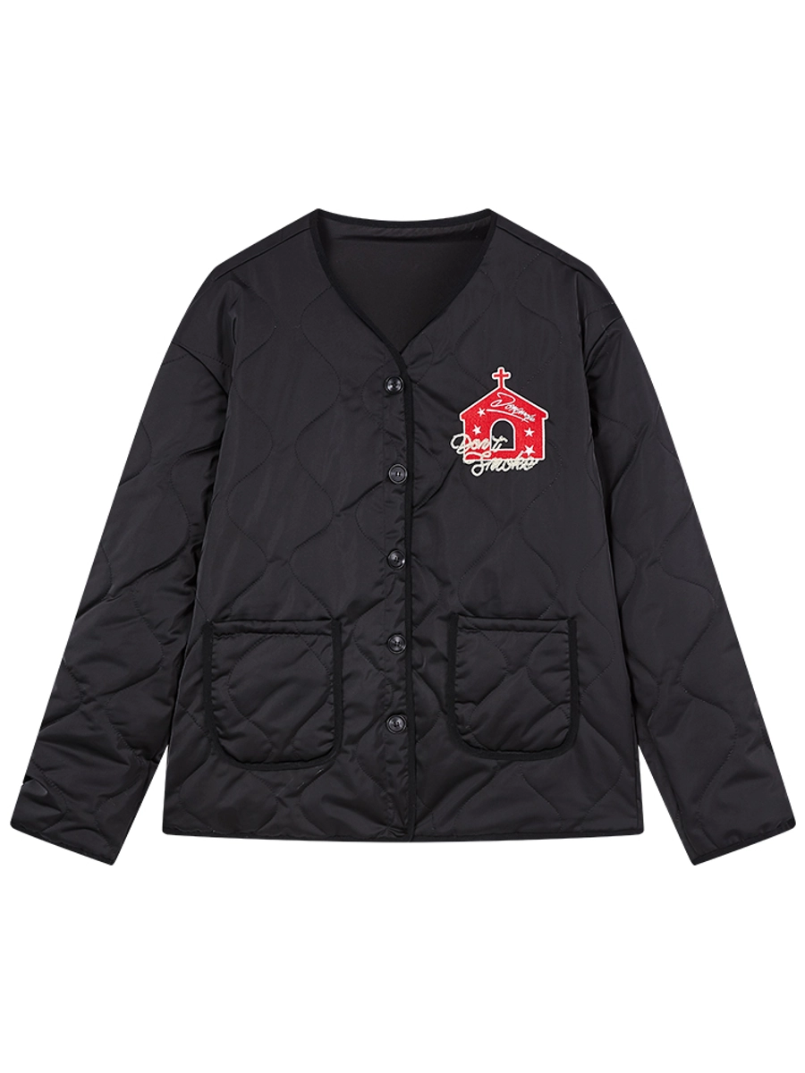 Стёганая куртка DONSMOKE "Church Logo" Quilted Jacket