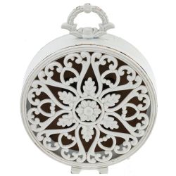 GAEM Часы настольные декоративные, L14 W4,5 H19 см, (1xАА не прилаг.)