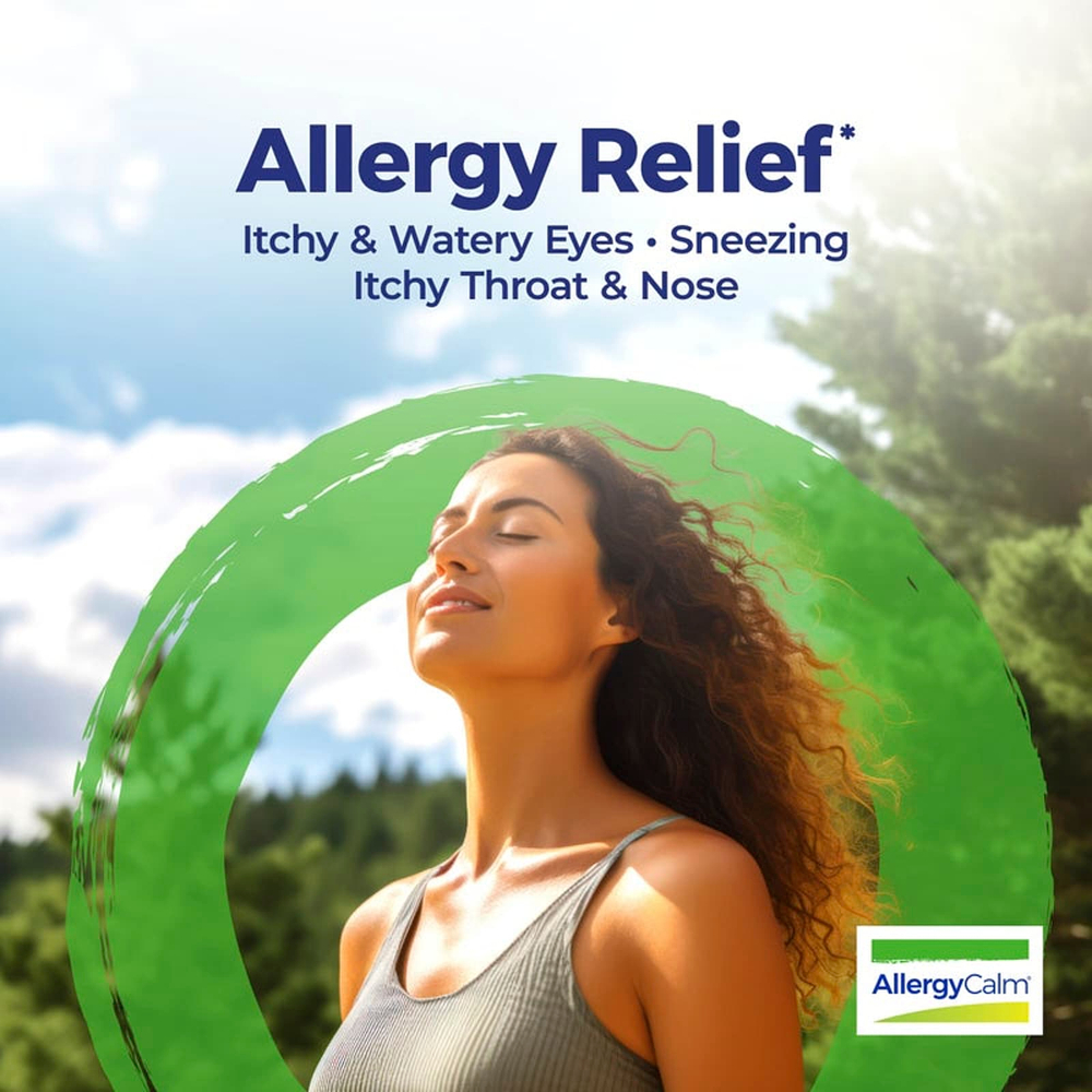 Boiron, AllergyCalm™, без добавок, 60 таблеток для рассасывания