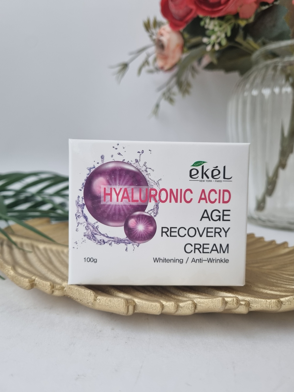EKEL Крем для лица с Гиалуроновой кислотой Age Recovery Cream Hyaluronic Acid, 100 гр