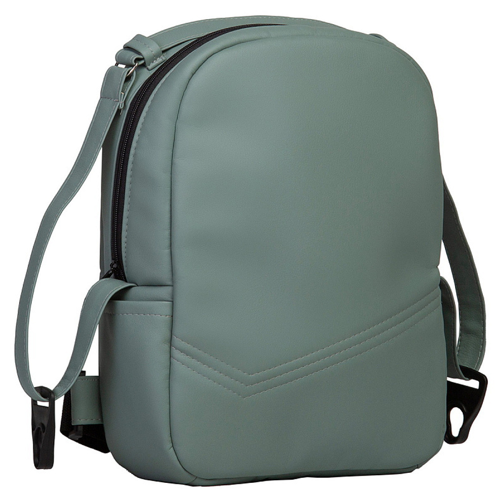 Детская коляска Indigo Mio S 3 в 1 07 шалфей кожа+шалфей