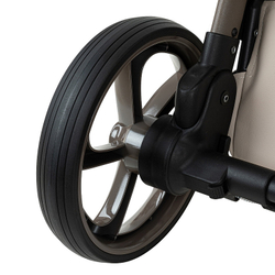 Детская коляска Pituso Sole Leather 2 в 1 PMPL/02 Latte