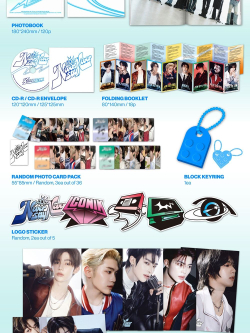 Альбом ZEROBASEONE - NEVER SAY NEVER 1st Album PHOTOBOOK 2 Version SET