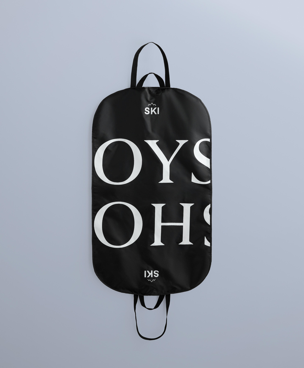 Oysho Сумка для переноски горнолыжного костюма, черный