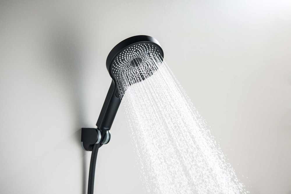 Ручной душ Select 130 3 jet AQUATEK, матовый черный AQ2007MB