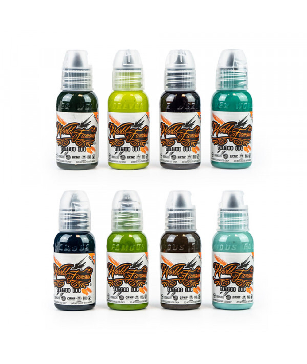 Green Leaf Set by Andrey Kolbasin