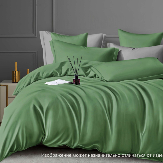 Сатин гладь. &quot;Трава&quot; | ш.220 см | 120 г/м² | хлопок-100%