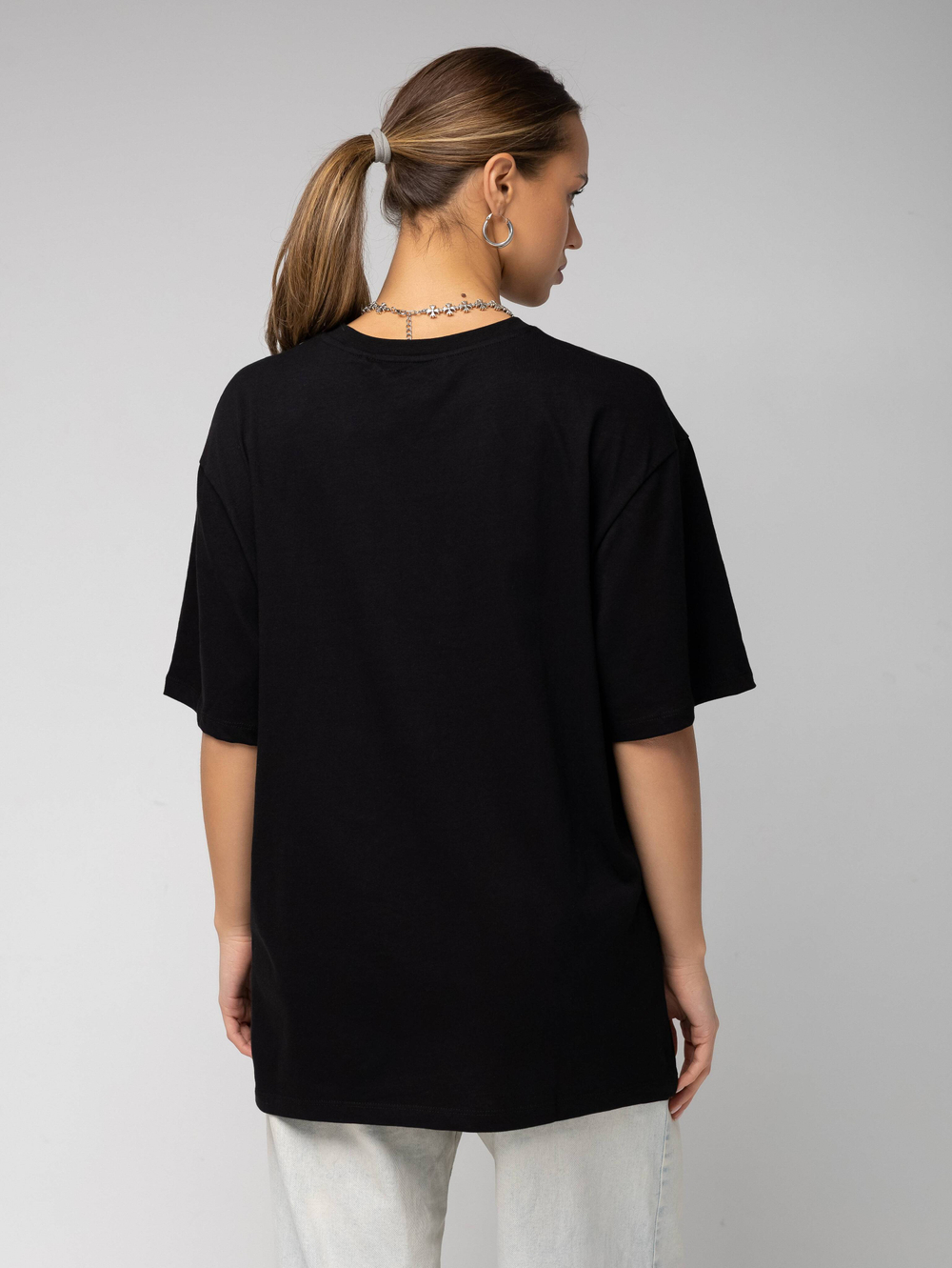 Футболка оверсайз с принтом Brooklyn