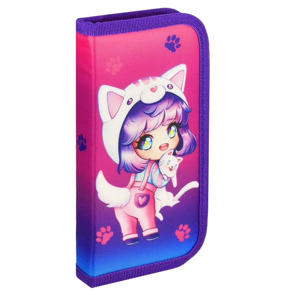 Пенал школьный "Чиби" (Феникс+)