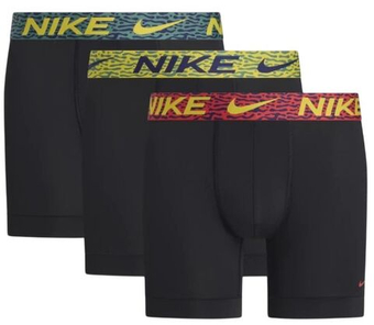 Мужские спортивные боксеры Nike Essential Micro 3P - blue/bright citrus/evergreen