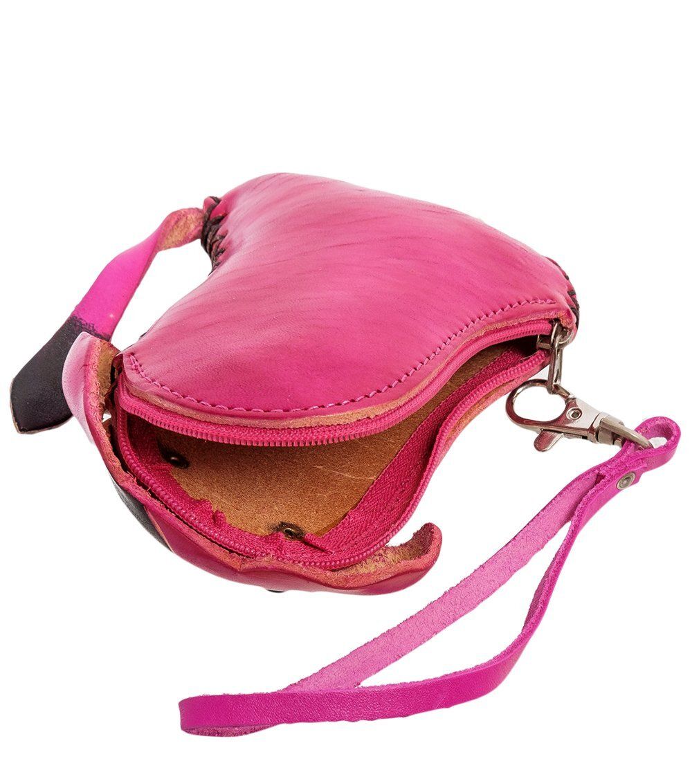 BL-44/4 Кошелёк кожаный «Собака»