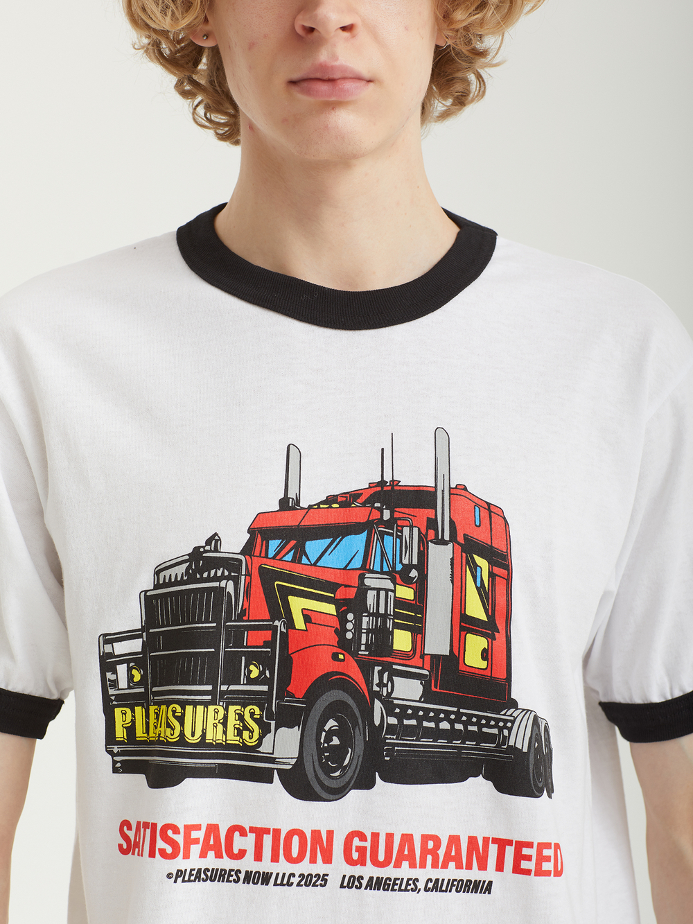 Мужская Футболка Big Load Ringer