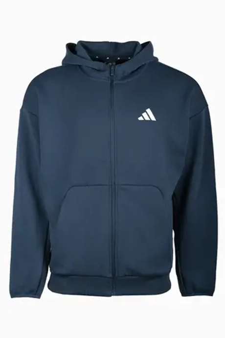 Кофта adidas Future Icons Small Logo Full-Zip - темно-синий