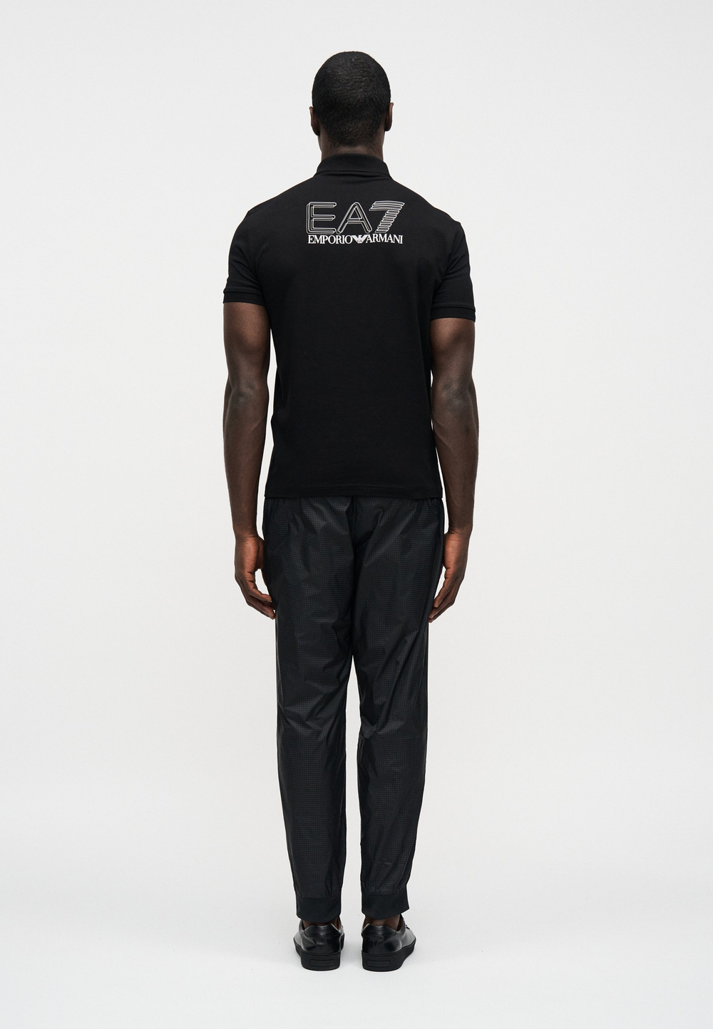 EA7 Emporio Armani Футболка-поло - Чёрный