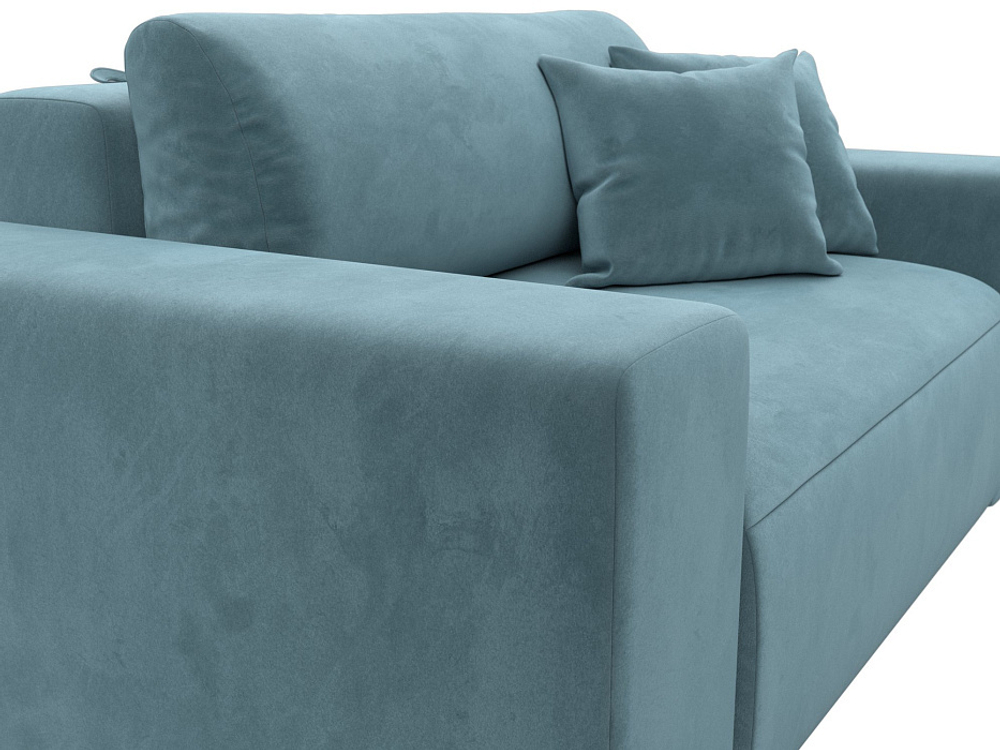 Кресло Лига-036 НПБ ВЕЛЮР Бирюзовый