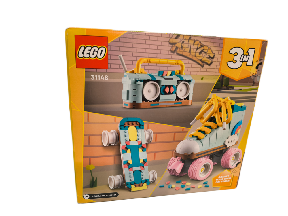 LEGO Creator 31148 «Ретро роликовые коньки» — конструктор 3-в-1, винтажный стиль