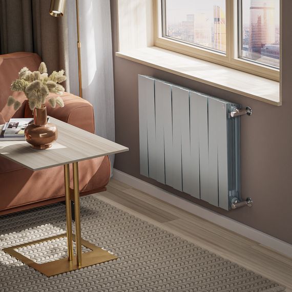 Радиатор биметаллический Royal Thermo PianoForte 500 Серебристый - 10 секц. купить в Москве и Московской области по низкой цене с доставкой по России — (4) Радиатор биметаллический Royal Thermo PianoForte 500 Серебристый - 10 секц. — (4)