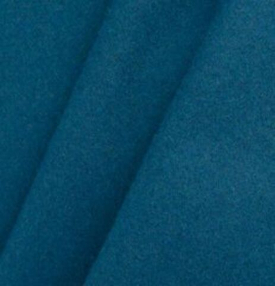 Пальтовое сукно 440 гр/м2, 50% шерсть, 50% п/э, 150 см, морская волна