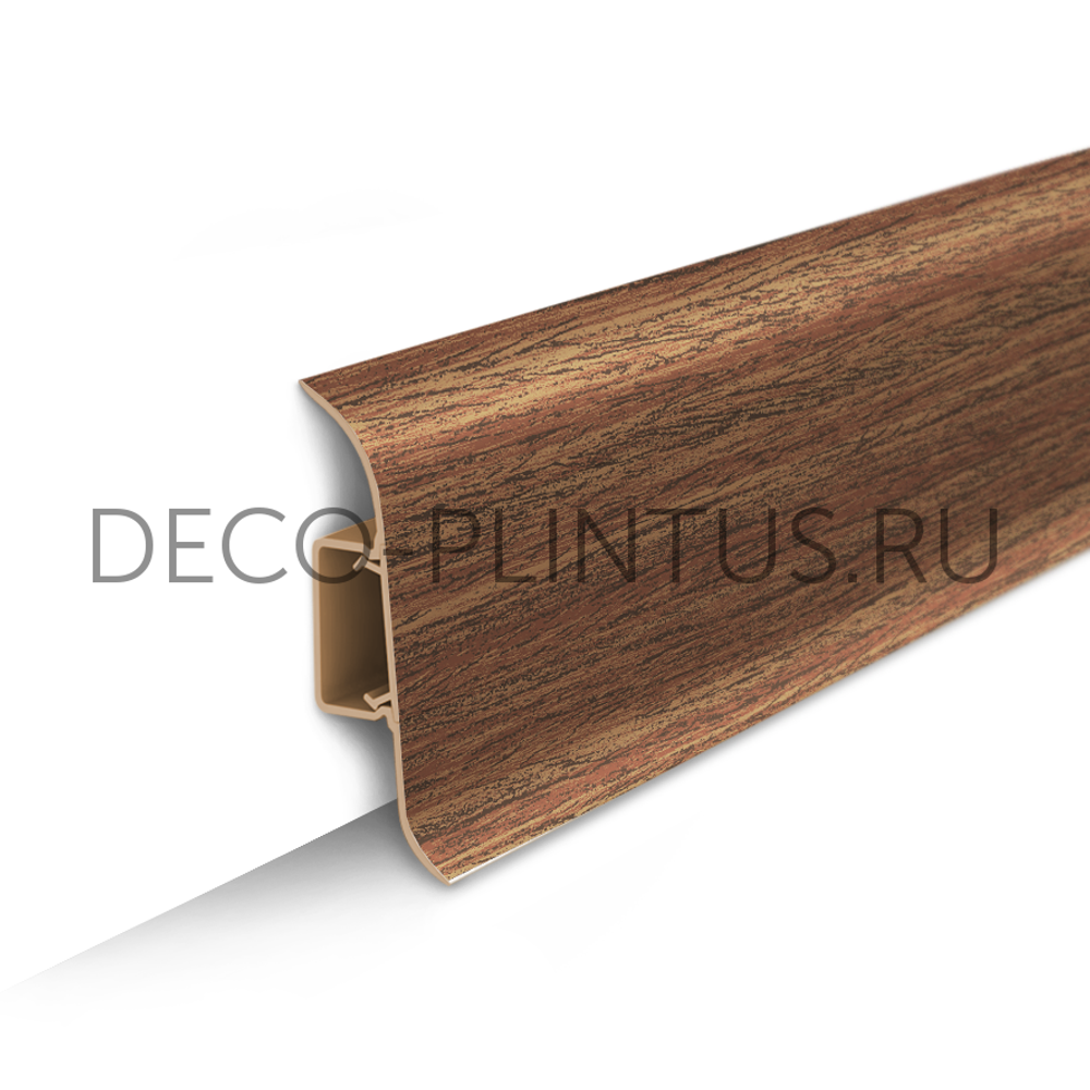 Плинтус напольный Идеал Классик 55 мм, 341 Ольха (IDEAL Classic 55мм, 2.2м,)