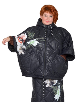 Куртка стеганая Цветочная фея