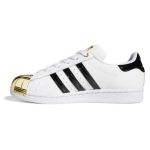 Кроссовки Adidas Originals Superstar Metal Toe White Gold Metallic