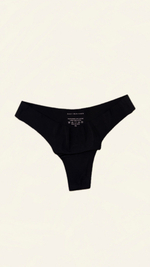 Бесшовные трусы Thongs Black