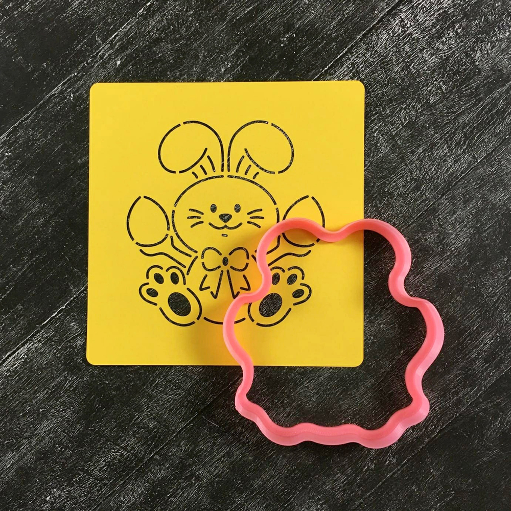 Зайка №107 с яйцами