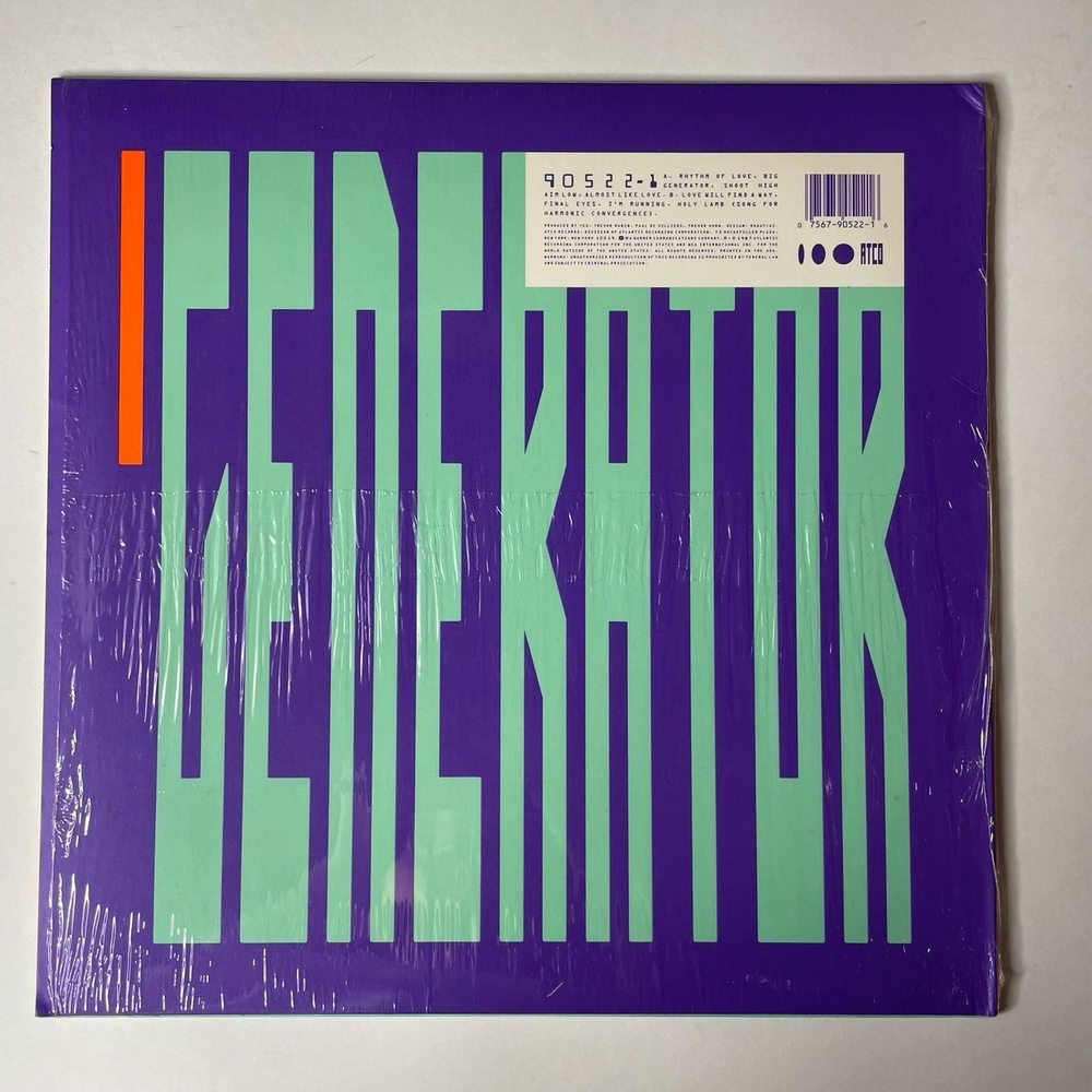 Винтажная виниловая пластинка LP Yes Big Generator (USA 1987) Shoot High Aim Low