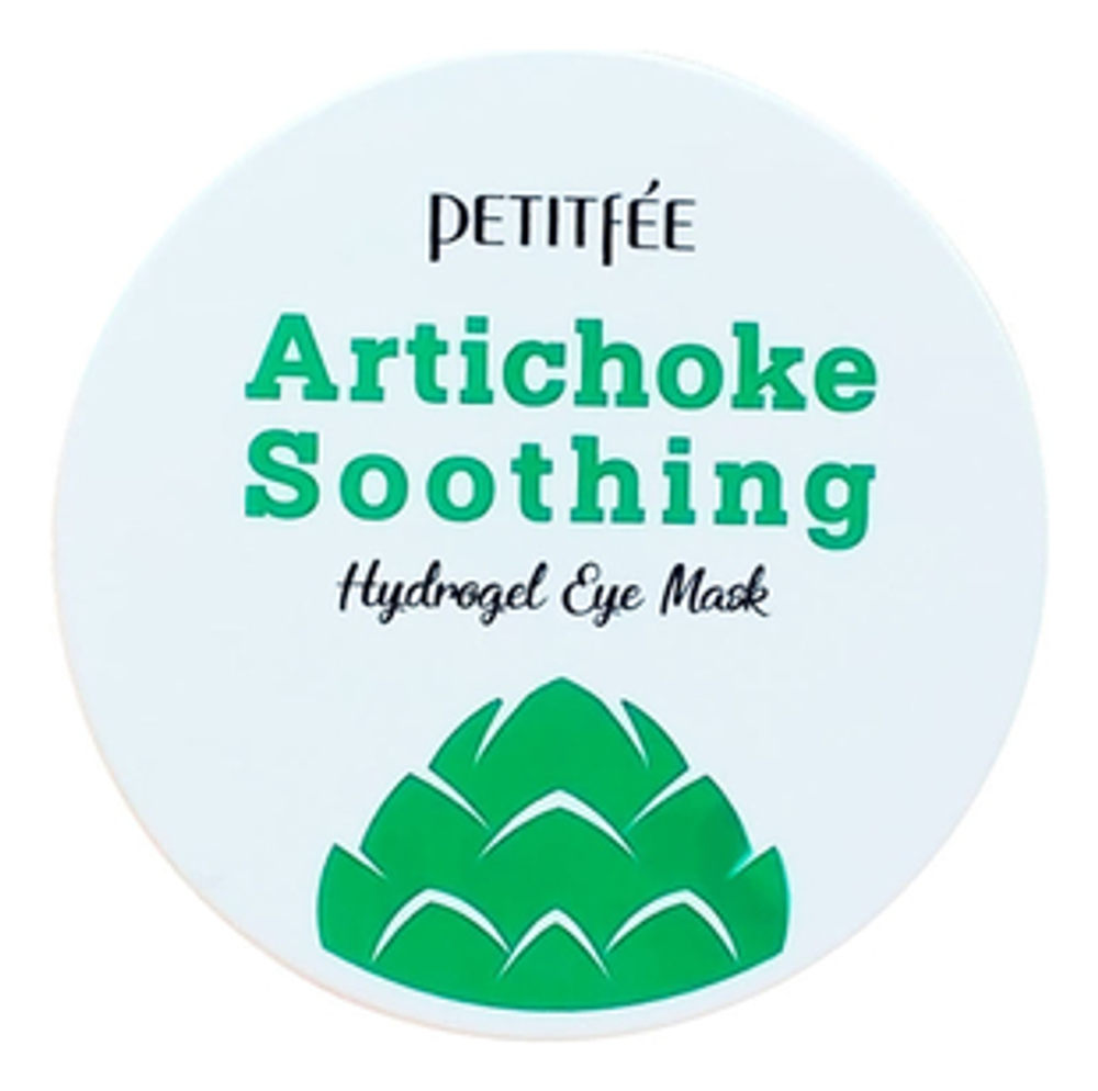 Патчи противоотечные с артишоком Petitfee Artichoke Soothing Hydrogel Eye mask, 60 шт