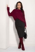 Юбка Аманда (черная) Ю12646-8 LT Collection