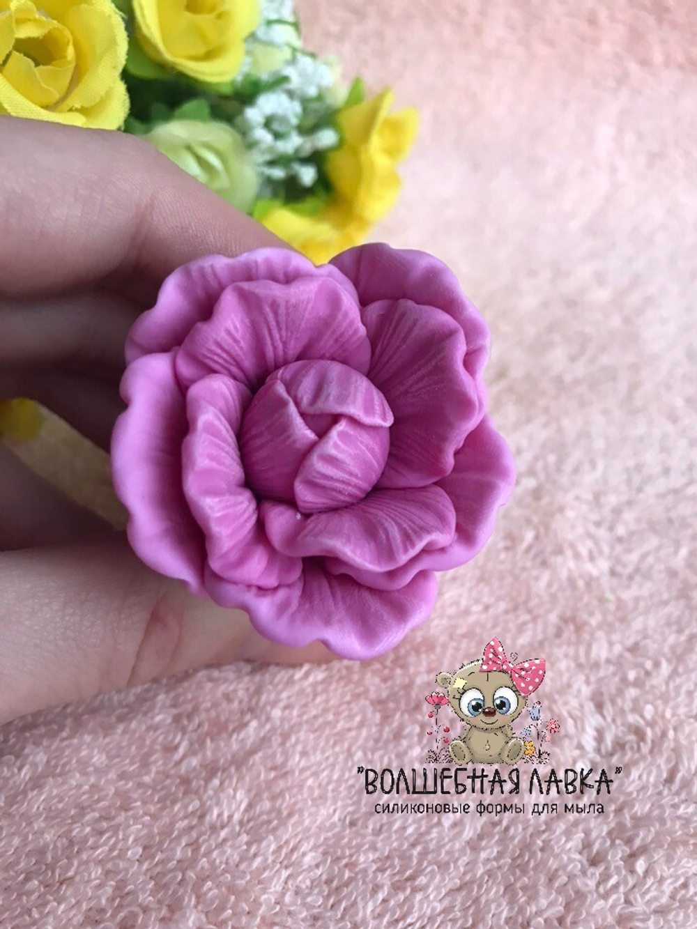 АВТОРСКАЯ Силиконовая форма Иранская розы