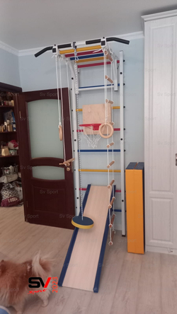 Монтаж шведской стенки Sv Sport в бетонные, кирпичные стены