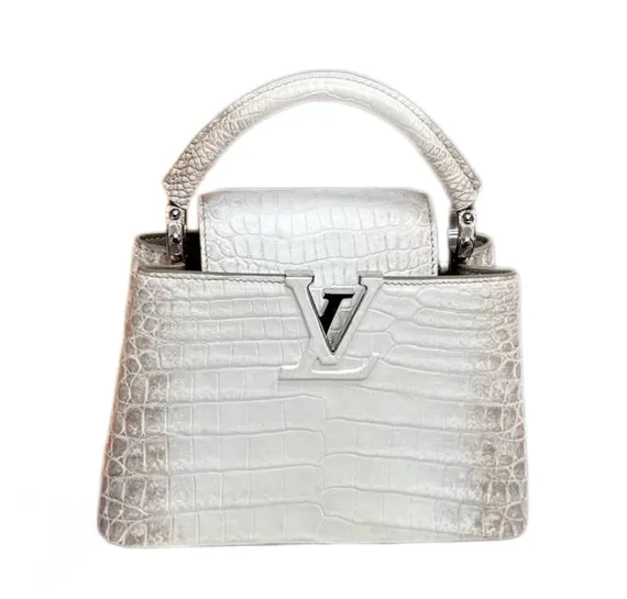 Сумка Louis Vuitton Capucines Mini белый