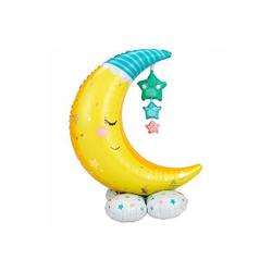 Шар фигура "Месяц Звезды" 139 см