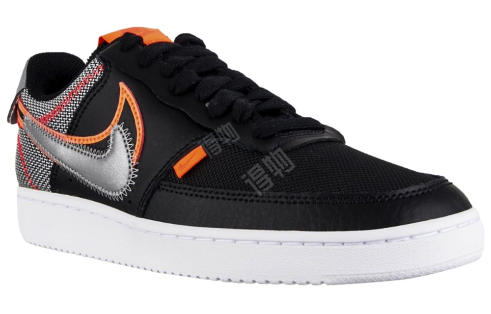 Женские кроссовки Nike Court Vision Low Premium 'Black Silver' CI7599-002
