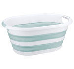 Таз ФЛЕКС 17,5 л овальный складной с ручками, материал- полипропилен, ТЭП М2503