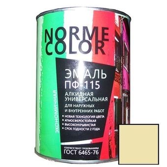 Эмаль ПФ-115 NORME COLOR бежевая 20 кг