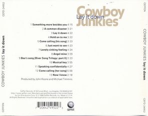 Cowboy Junkies / Lay It Down (CD)