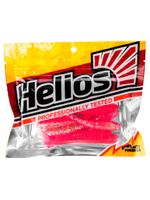 Виброхвост Helios Catcher 3,55"/9 см Black & Pearl 5шт. (HS-2-028)