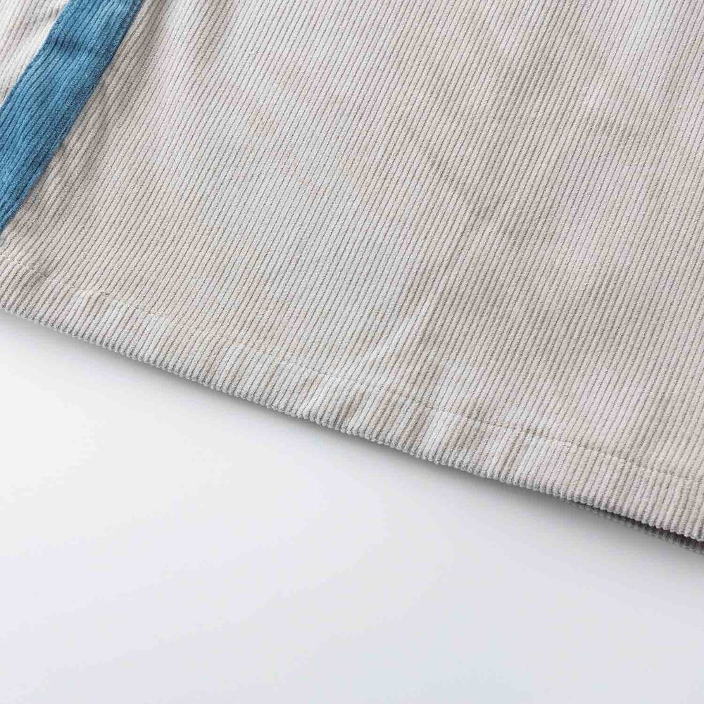 Сорочка Ymkashix Velvet Button мужская светло-серый / синий