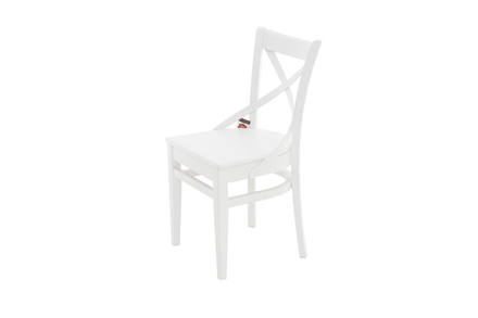 Стул Аврора Соло Венский, Жёсткий, Белый