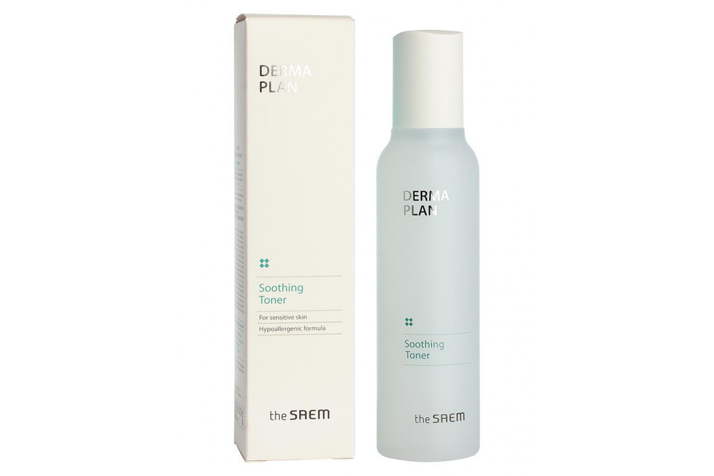 Купить THE SAEM DERMA PLAN Тонер для чувствительной кожи DERMA PLAN Soothing Toner 155мл