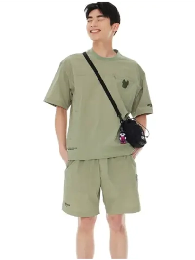 Шорты нейлоновые с завязками