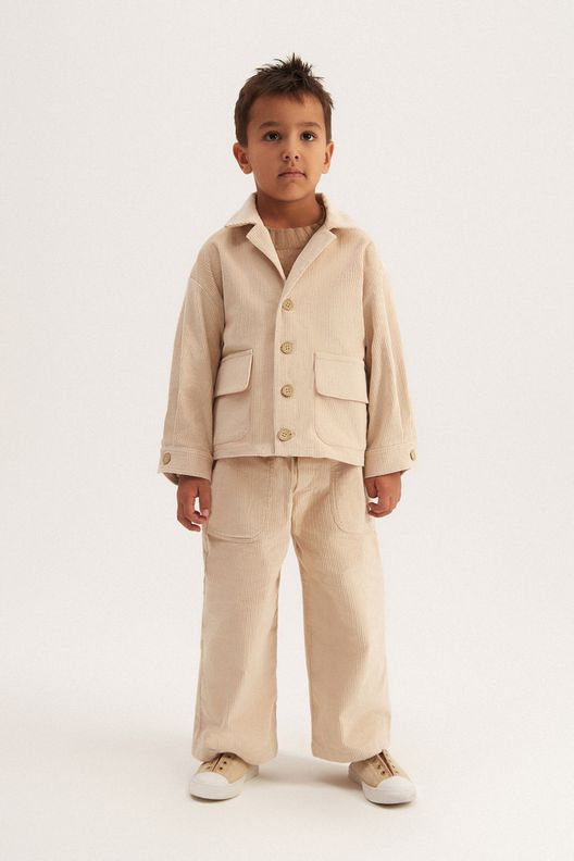 Рубашка с накладными карманами вельветовая / BUG LOVERS